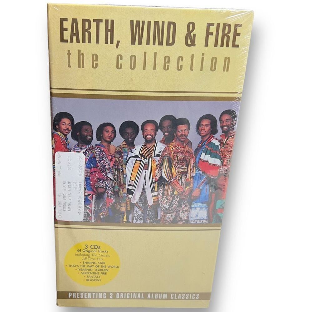 Earth, Wind & Fire The Collection 3 CD set SEALED NEW! Vintage Collectible